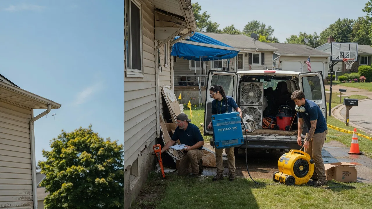 Ceiling Leak Cleanup in Lucernemines, PA near me